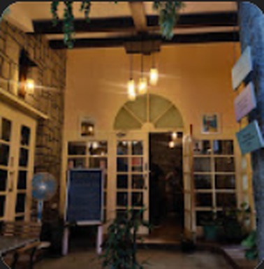 Arched doorway and warm lighting at the entrance